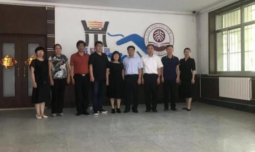 民建青岛市委领导陈增敬一行走访调研 青岛易彩堂生物医疗科技有限公司