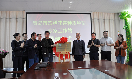 青岛市珍稀花卉种质种苗专家工作站揭牌，开启花卉产业新征程
