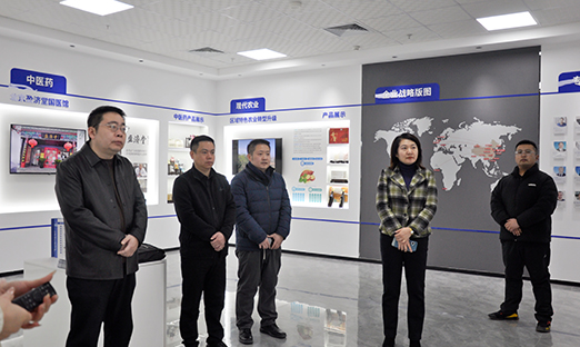 黄三角国家农高区滨海创智产业发展公司领导到访易彩堂集团