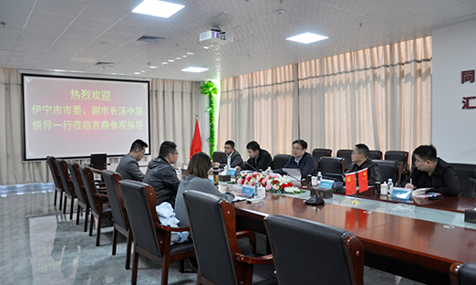 科技引领·共绘蓝图：新疆伊宁市考察团访问易彩堂集团洽谈合作